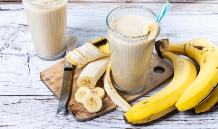 Peanut Butter Banana Shake for Weight Gain